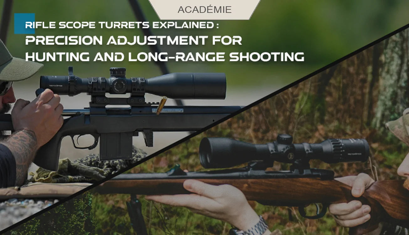 Les tourelles de lunette de tir : guide réglage de précision 