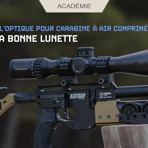 Guide pour choisir l'optique d'une carabine à air comprimé