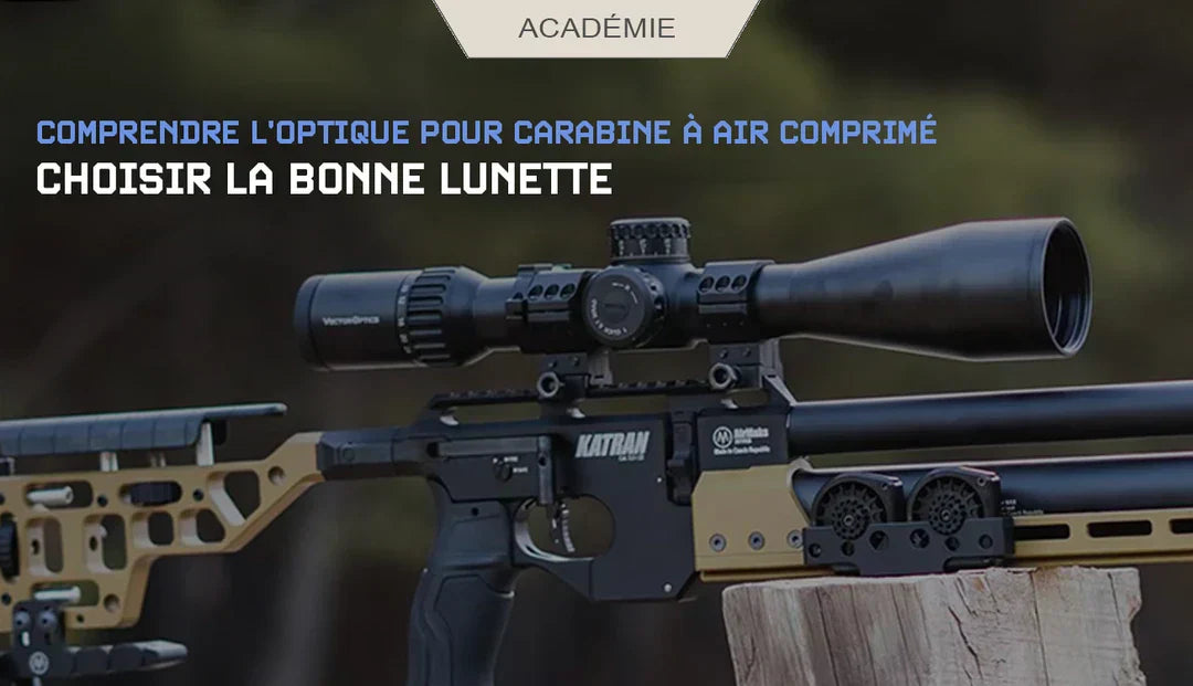 Guide pour choisir l'optique d'une carabine à air comprimé