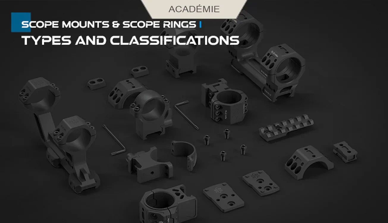 Types et classifications des montages de lunette de tir