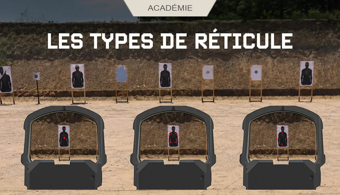 Viseur point rouge : comprendre les différents types de réticule