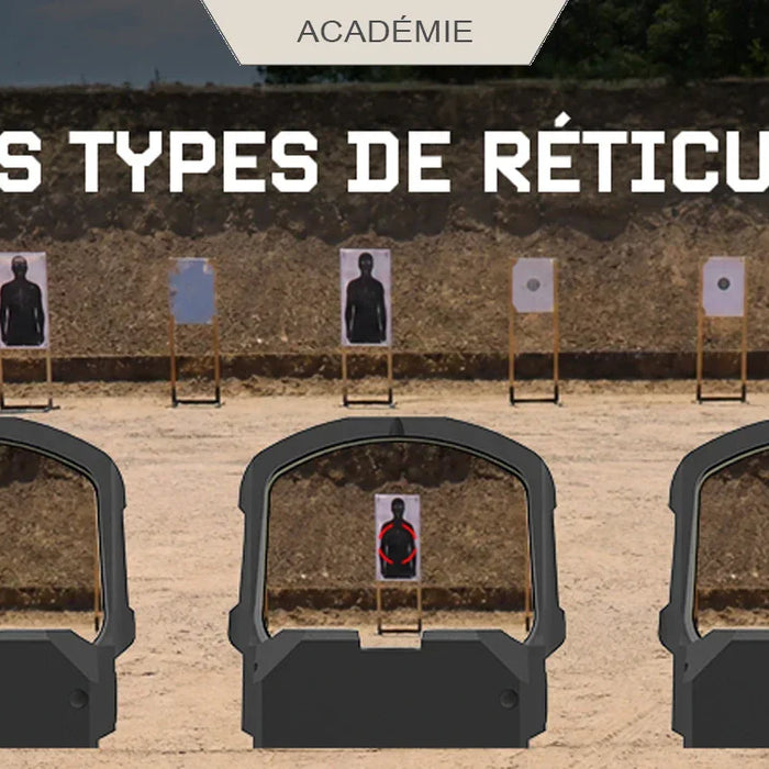 Viseur point rouge : comprendre les différents types de réticule