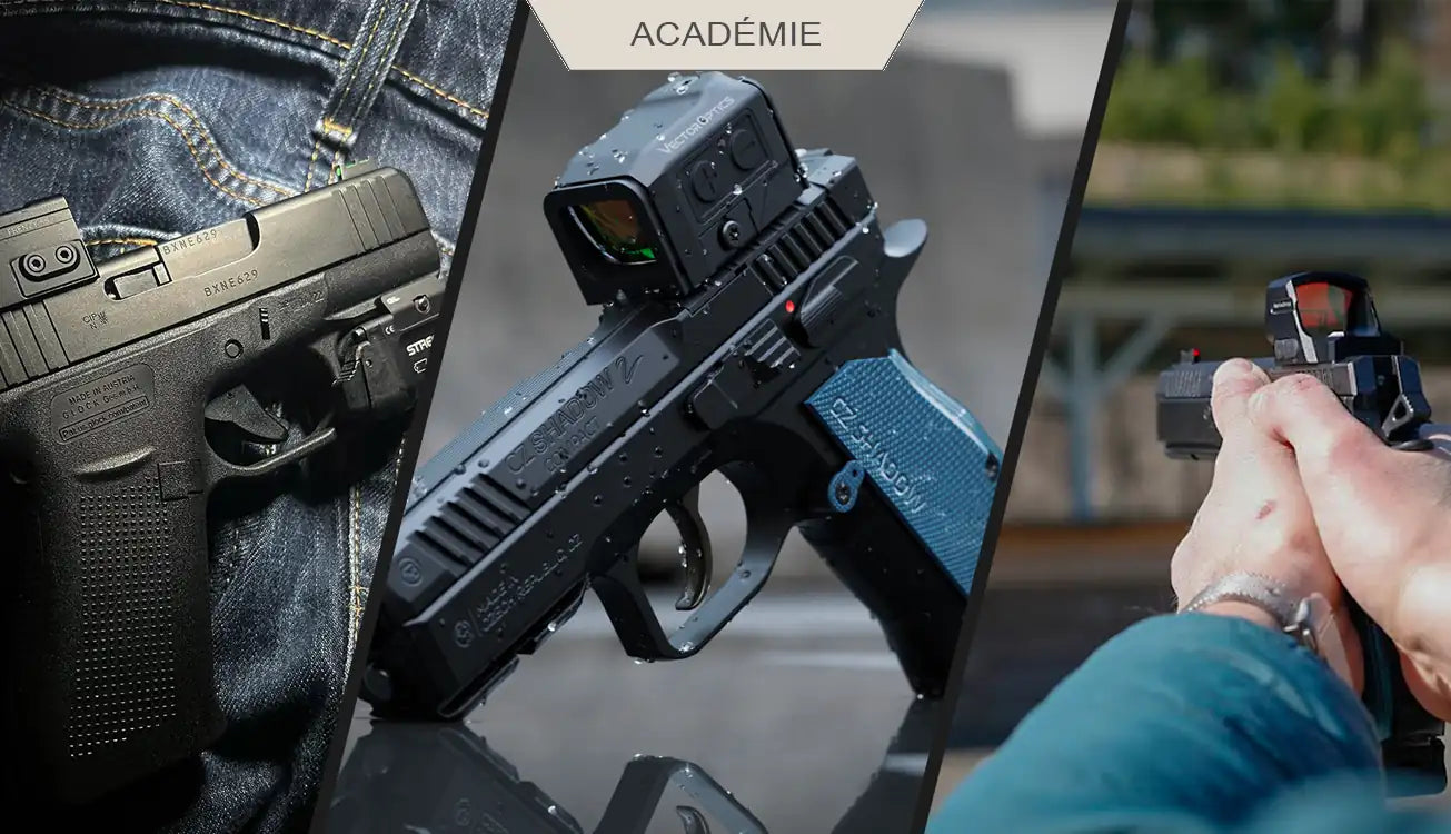 Viseur reflex fermé sur Glock MOS