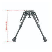 Bipied en fibre de carbone dimension 230 mm deplie