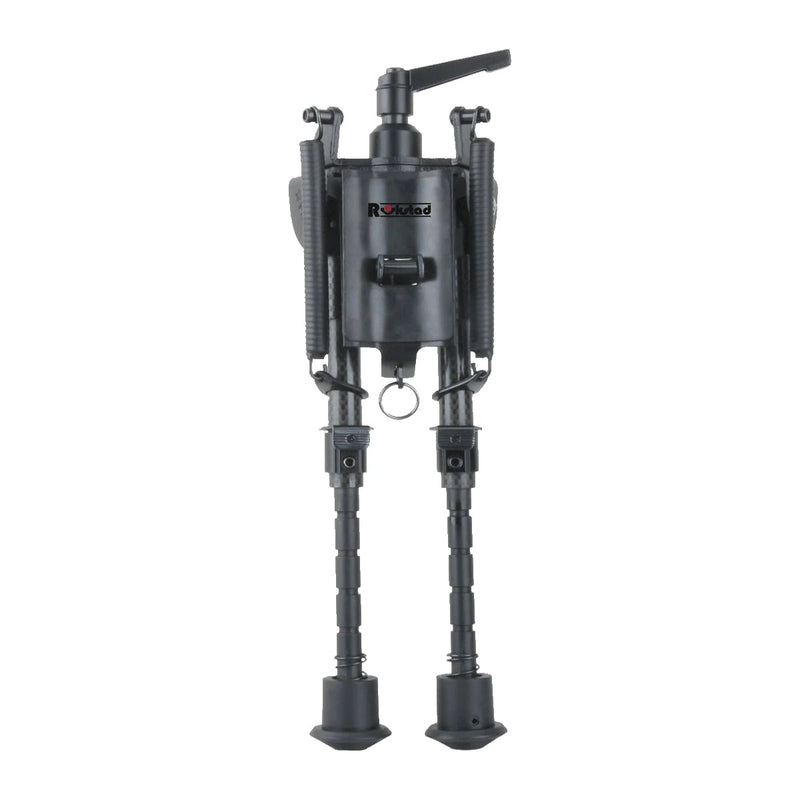 Bipied pivotant en fibre de carbone vue de dessus deplie