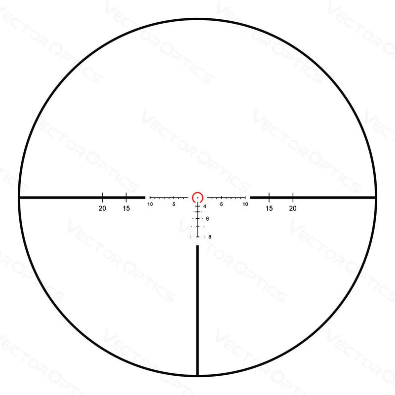 LUNETTE CONTINENTAL 1-6X24 IR TACTICAL LPVO SFP - RedDotSight