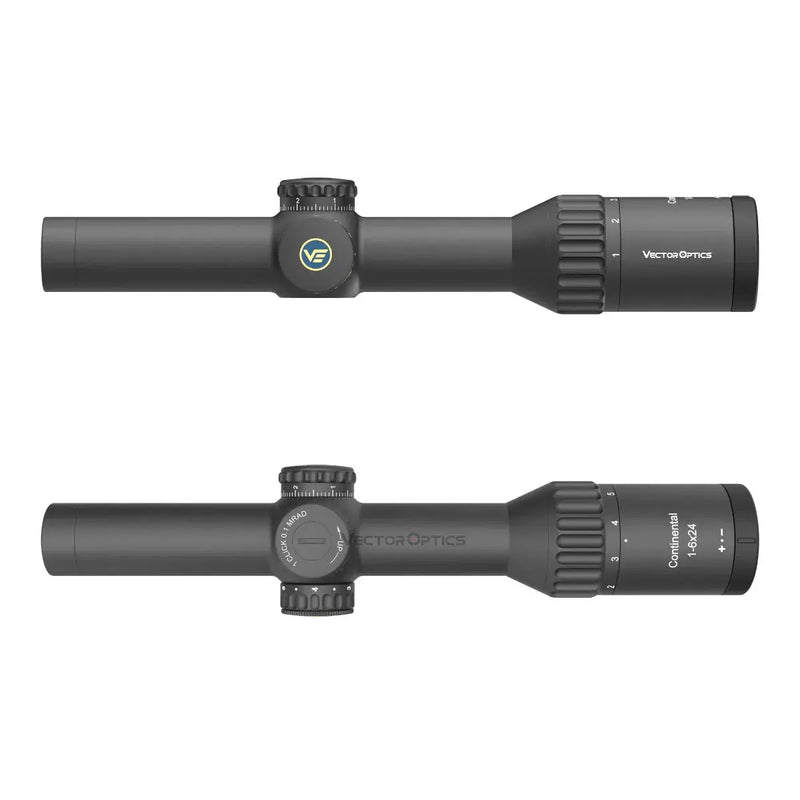 LUNETTE CONTINENTAL X6 1-6X24i FIBRE TACTICAL SFP - RedDotSight