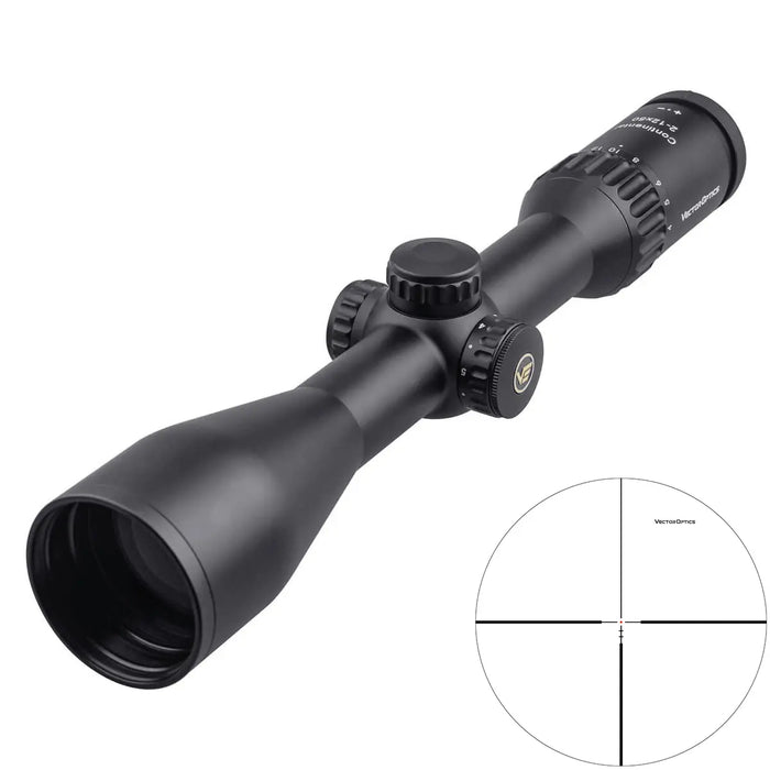 LUNETTE DE VISÉE CONTINENTAL 2-12X50 IR HUNTING CHASSE SFP - RedDotSight