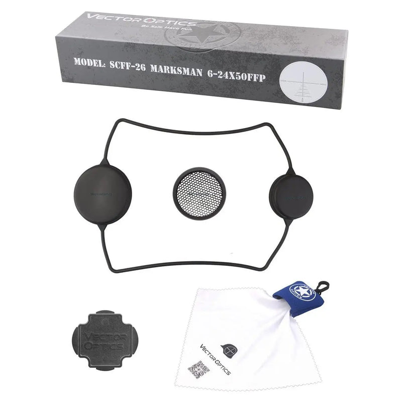 LUNETTE MARKSMAN 6-24X50 FFP RIFLESCOPE - RedDotSight