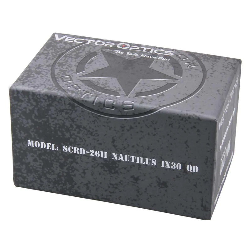 NAUTILUS GENII QUICK RELEASE 1X30 RED DOT SCOPE 3MOA - RedDotSight