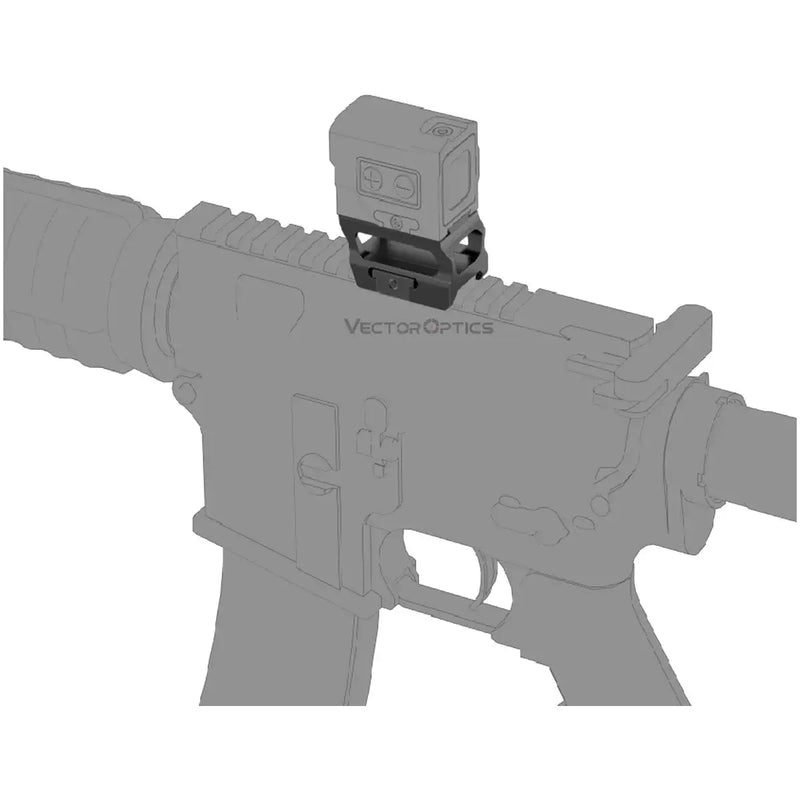 VOD / RED DOT RISER WEAVER MOUNT - RedDotSight