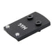 ADAPTATEUR COMPATIBLE GLOCK EMPREINTE MAG / RMSc POUR FRENZY-S - RedDotSight