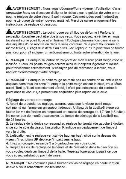 VISEUR POINT ROUGE FRENZY 1X17X24 3MOA - RedDotSight