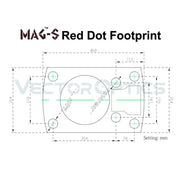 VISEUR POINT ROUGE FRENZY-S 1X16X22 AUT 3MOA FDE - RedDotSight