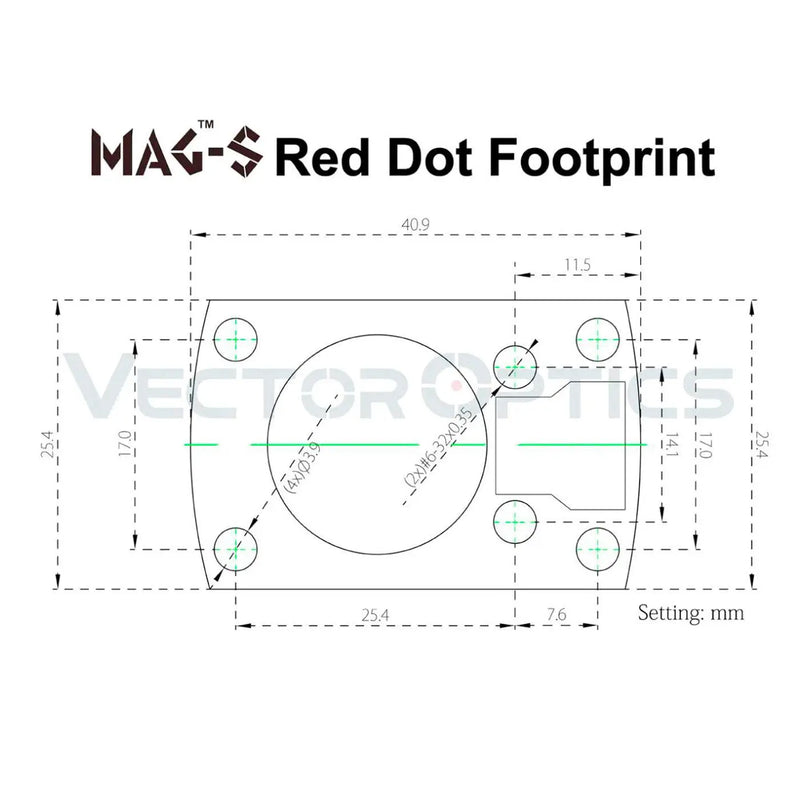 VISEUR POINT ROUGE FRENZY-S 1X16X22 AUT 3MOA FDE - RedDotSight