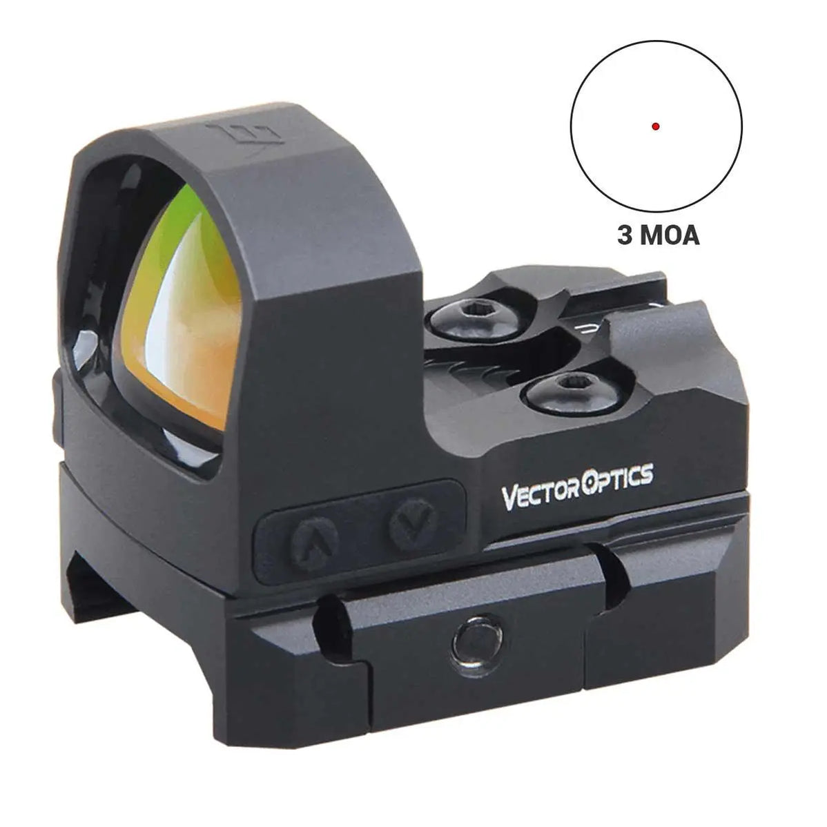 SPINA OPTICS Scorner 1x22x25 Viseur Point Rouge 3 MOA - Technologie Shake Awake - Compatible RMR - Boîtier Aluminium