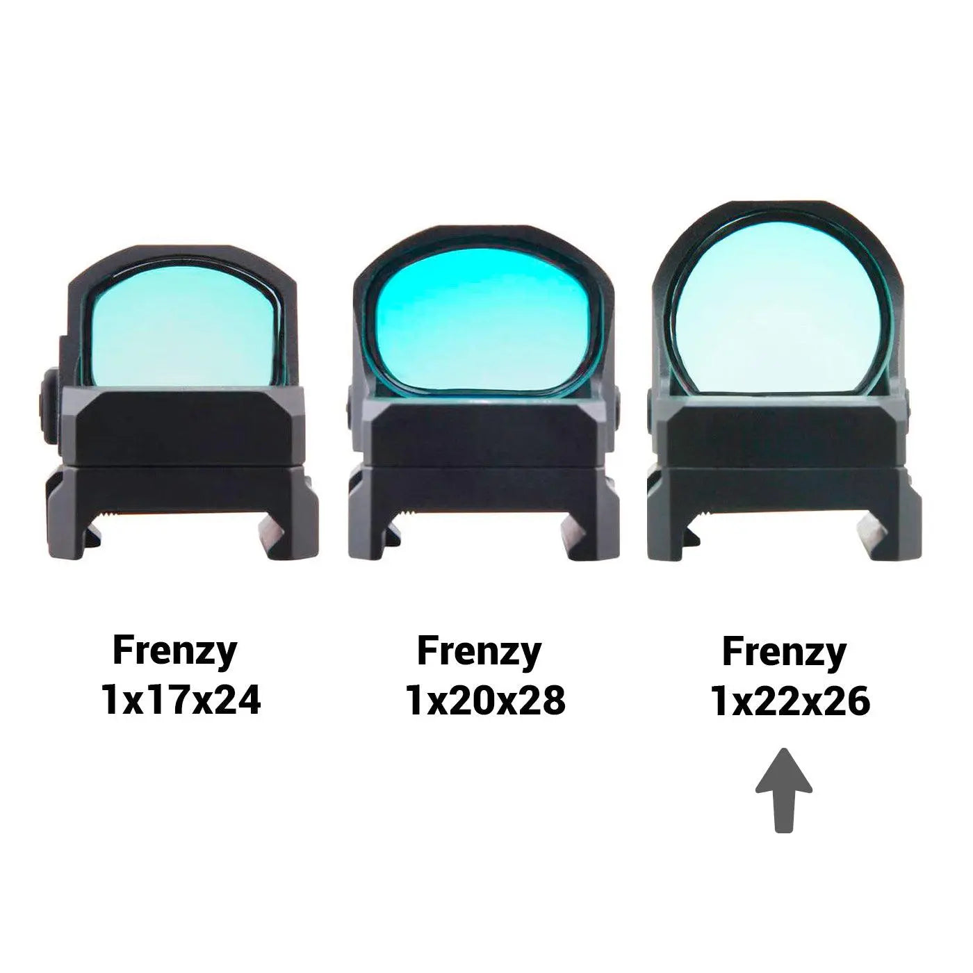 Frenzy-X 1x22x26 MOS Vector Optics Viseur point rouge RMR