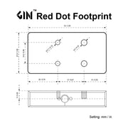 Contenu du pack adaptateur VAS GIN Vector Optics SCRA-GIN1