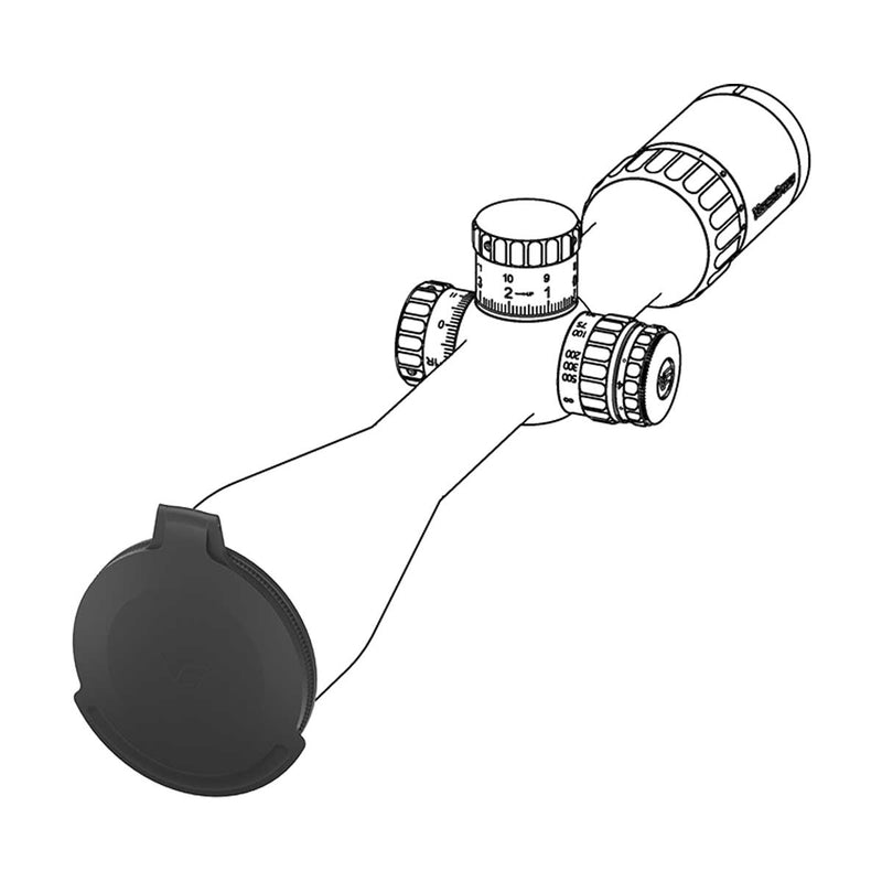 Protection lunette de tir flip-up aluminium 6061-T6