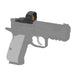 pistolet cz shadow 2 compact avec point rouge