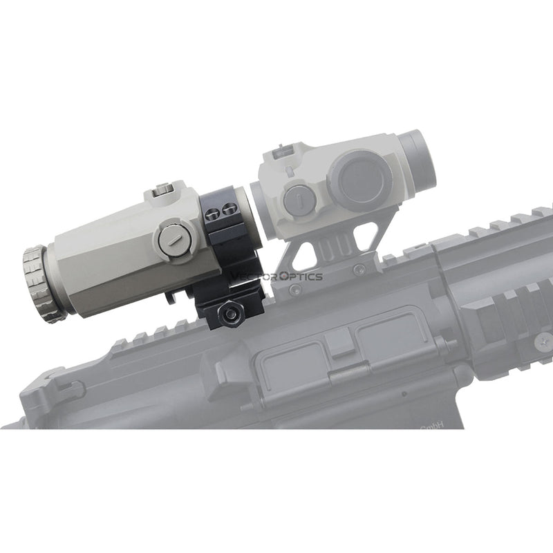 SCMF-32 Vector Optics magnifier 3x vue complète