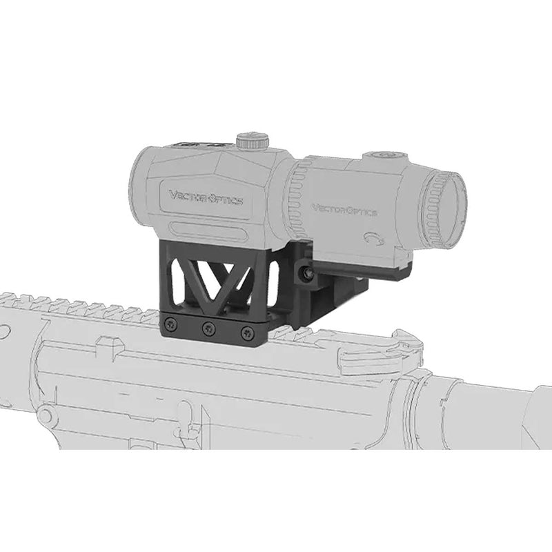 Montage Monobloc Picatinny Scrapper Red Dot & Magnifier Paragon