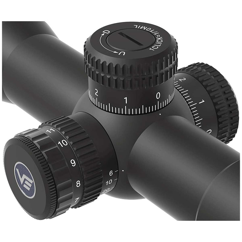 Lunette de tir Veyron 10x30 avec dégagement oculaire de 17 mm.