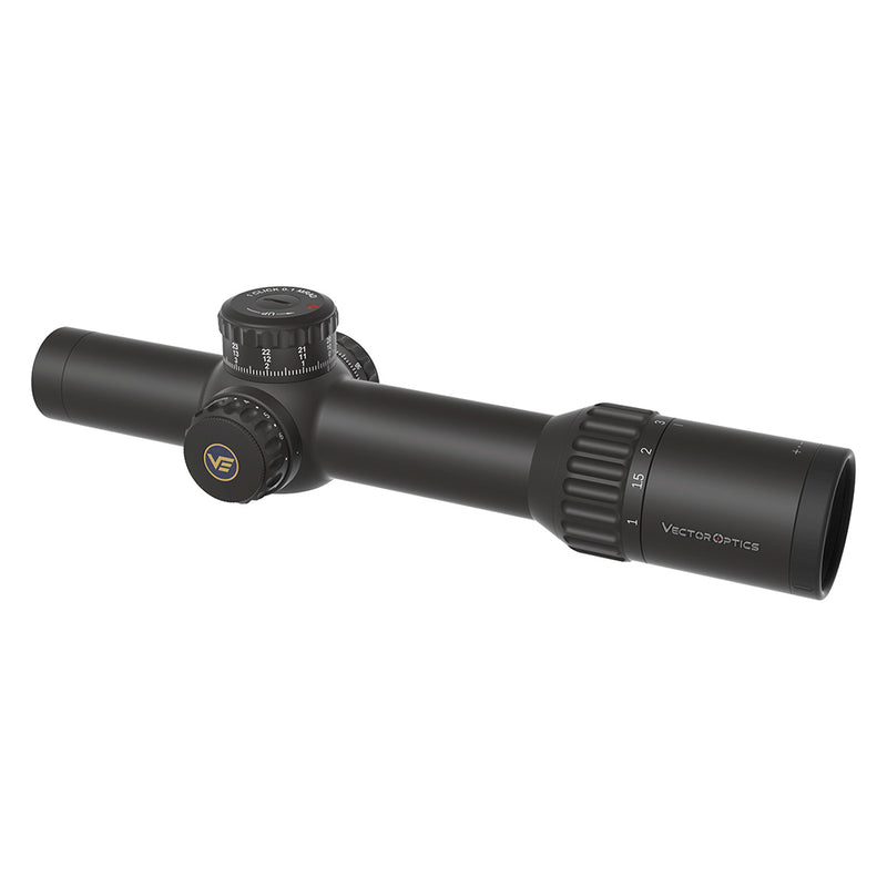 Lunette 1-10x, idéale pour tir polyvalent