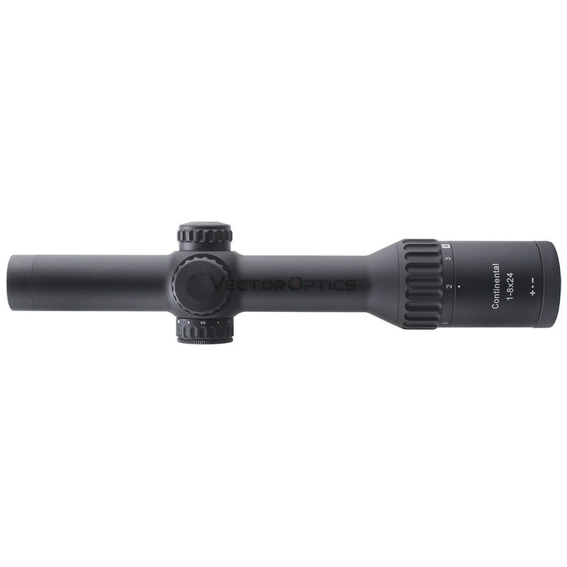 Lunette de battue grand champ de vision 1-8x24