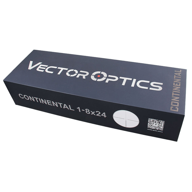 Lunette de battue 1-8x24 avec colliers Picatinny