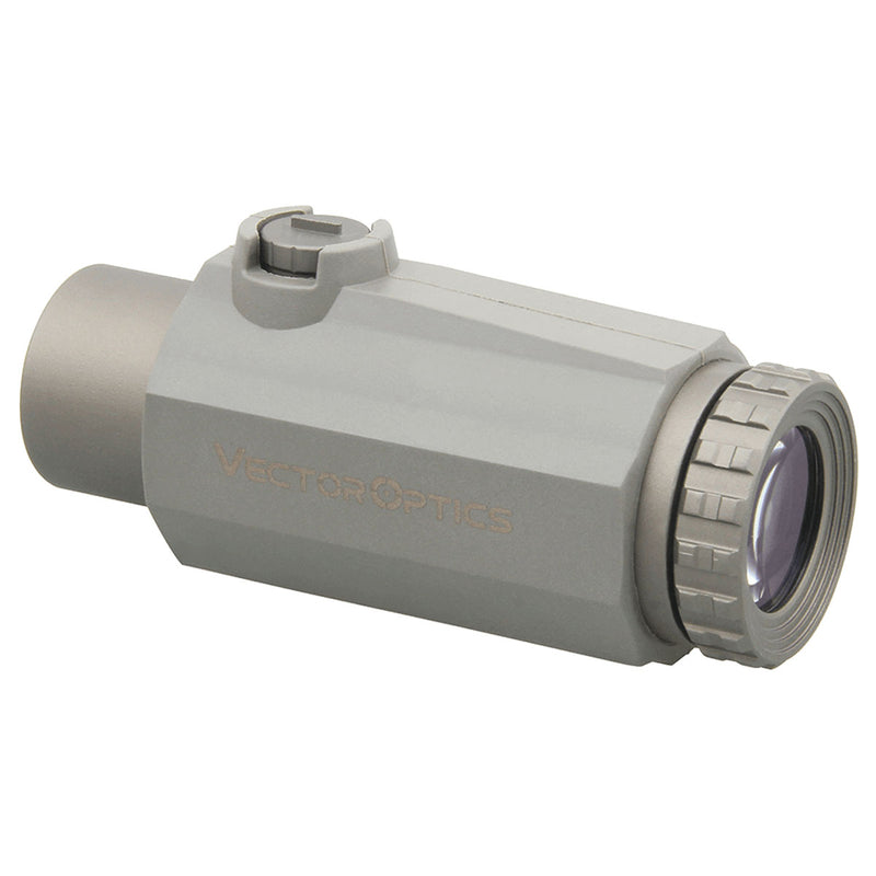 Vue de profil du magnifier 3x FDE Vector Optics
