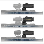 Magnifier x3 AR15 SCMF-31