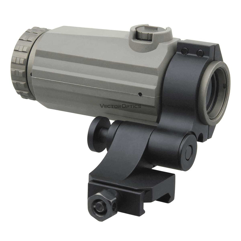 Vue du magnifier 3x Vector Optics avec sa boîte