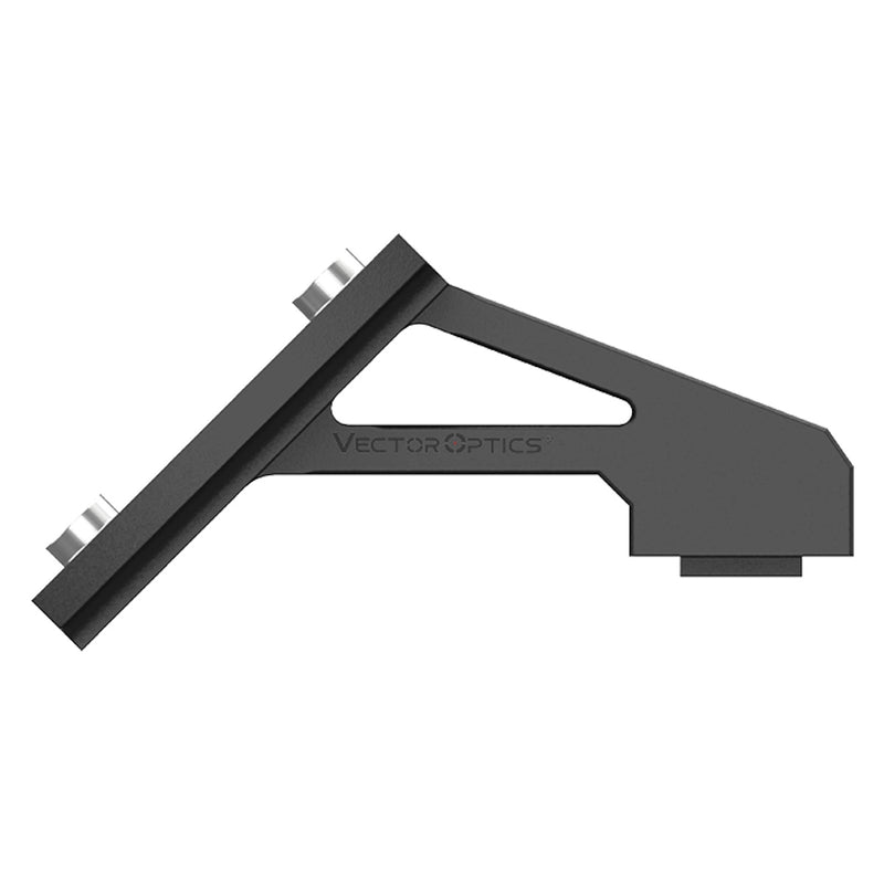 Montage déporté 45° pour tir à courte distance