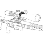 Montage point rouge lunette 30mm XASR-A03