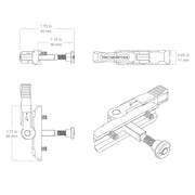 Levier de montage rapide VAS™ pour viseur point rouge SCRA-QD7