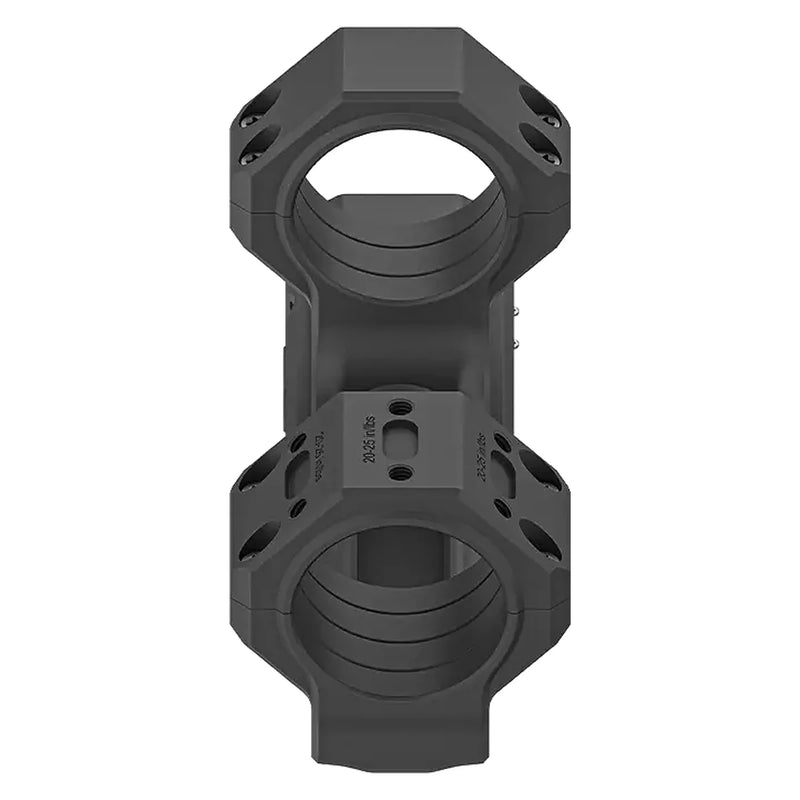 Vue frontale du montage Vector Optics X-MOD 30 mm XASR-3076