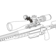 Montage X-ACCU point rouge 30mm XASR-A03