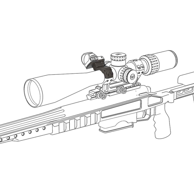 Montage X-ACCU point rouge 30mm XASR-A03