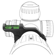 Installation du niveau à bulle en aluminium