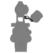 adaptateur offset 45 point rouge tactique scra sm7