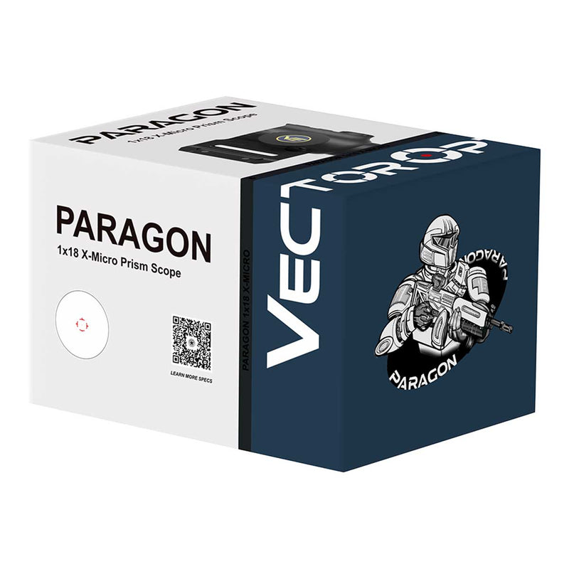 Lunette de visée Paragon 1x18 résistante aux chocs et étanche IP67