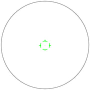 Viseur prismatique Paragon 1x18 – Vue arrière avec réticule