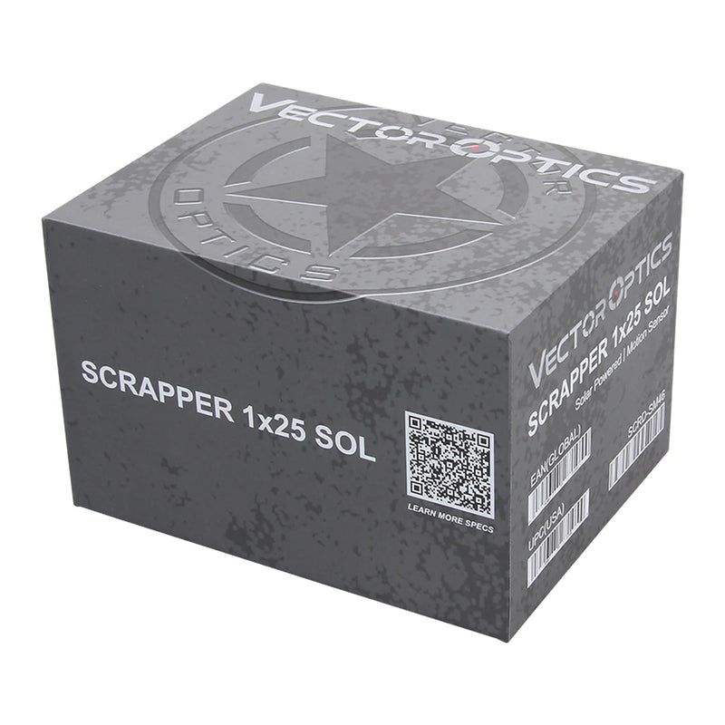 Vector Optics Scrapper point rouge battue boîte
