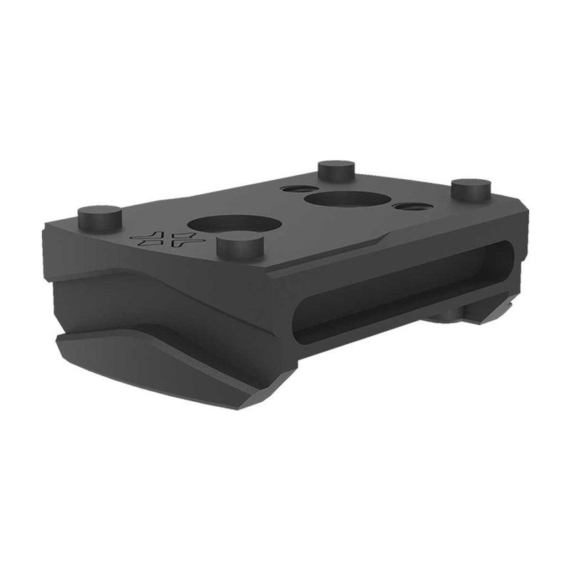 Montage point rouge RMSc sur adaptateur SCRA-MGT1