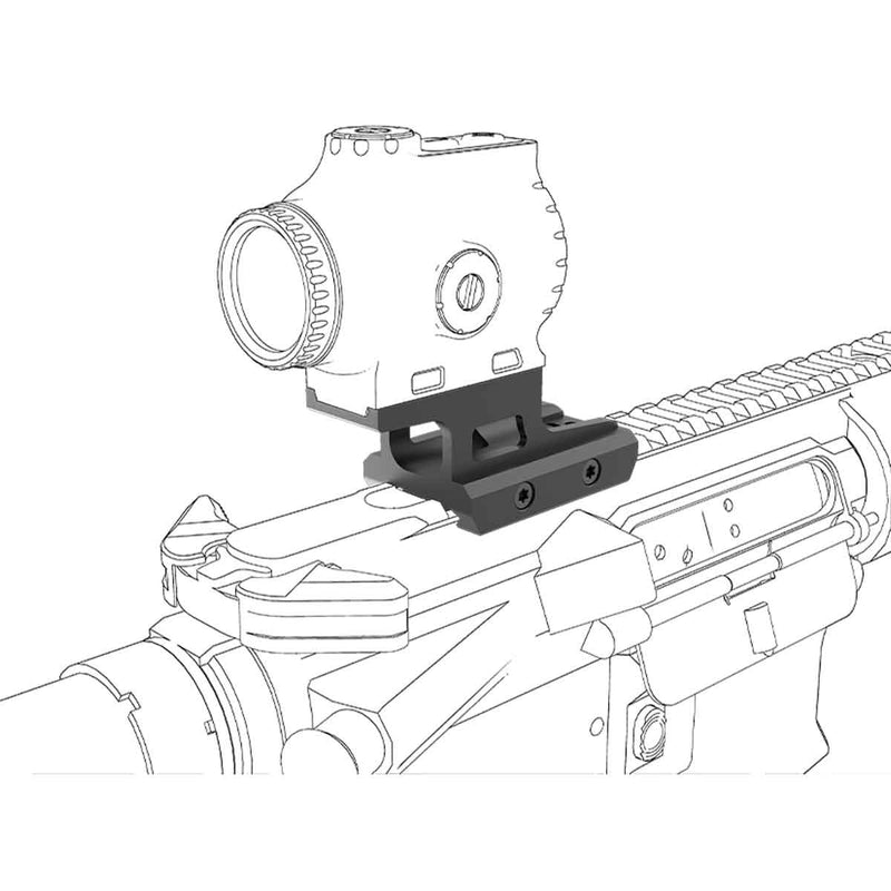 Paragon Prism installé avec le montage SCPSM-03