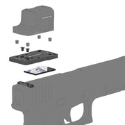 Adaptateur Glock empreinte MOJ MGT SCFRM-GK10