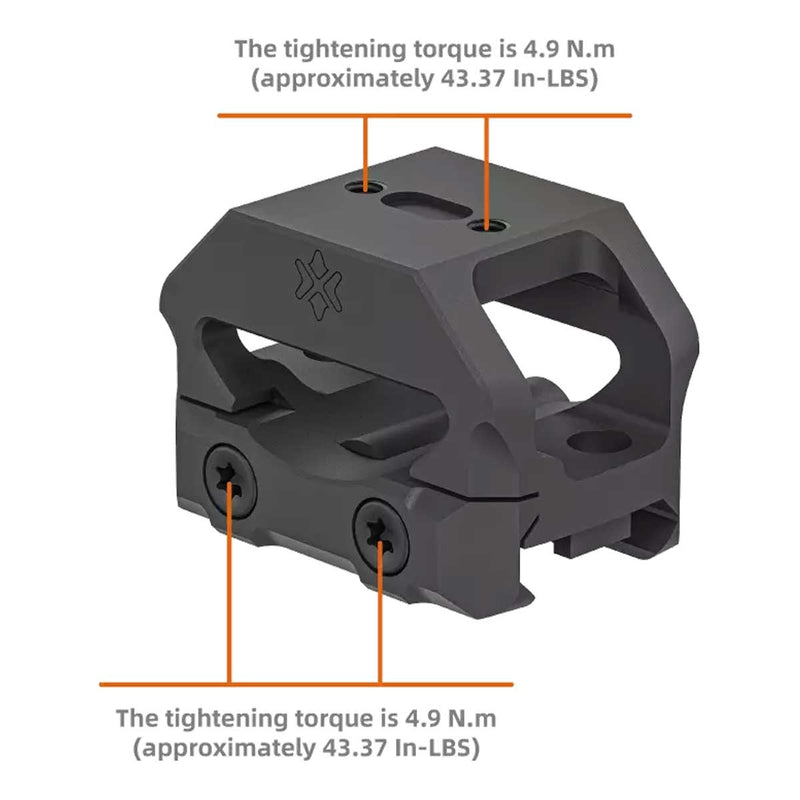 Montage VAS™ medium riser compatible plateforme AR SCRA-76