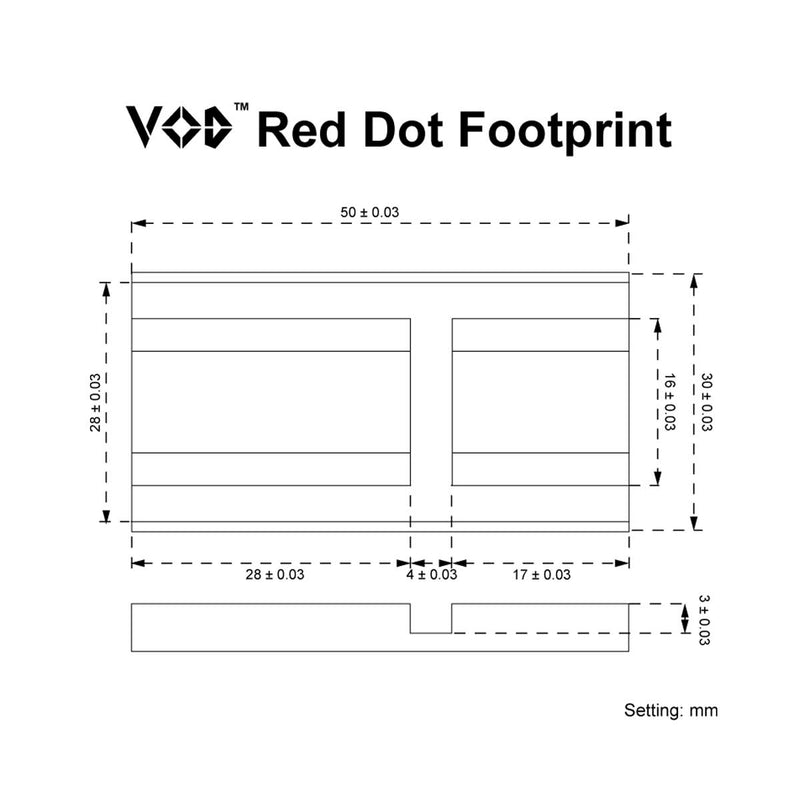 Adaptateur VAS VOD avec visserie et clé Torx