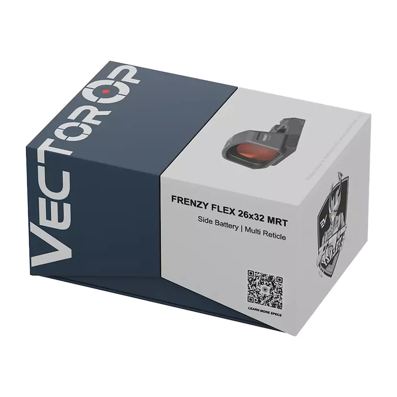 Boîte produit du viseur point rouge Vector Optics Frenzy F3 26x32 MRT SCRD-M79